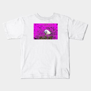 White crane III / Swiss Artwork Photography Kids T-Shirt